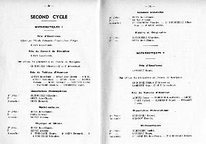 LYCEE LAMORICIERE DISTRIBUTIONS PRIX  29 JUIN 1955   (18)